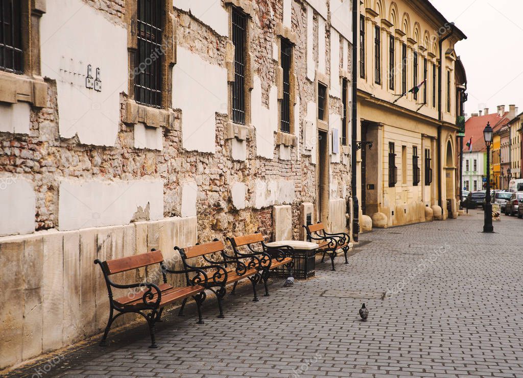 Budapest old city — Stock Photo © badahos #157159232