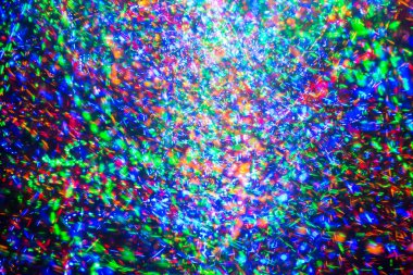 Işıkların soyut arkaplanı 