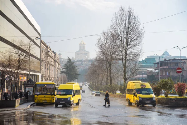 Sokak Nikoloz Baratashvili — Stok fotoğraf