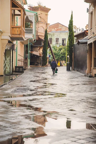 Calle vieja en Tbilisi — Foto de Stock