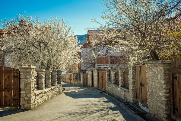 Pięknej ulicy w Mtskheta — Zdjęcie stockowe