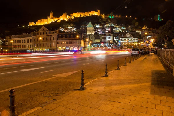 Tbilisi at night — Stock Photo, Image