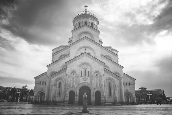 트빌리시의 삼 위 일체 성당 — 스톡 사진