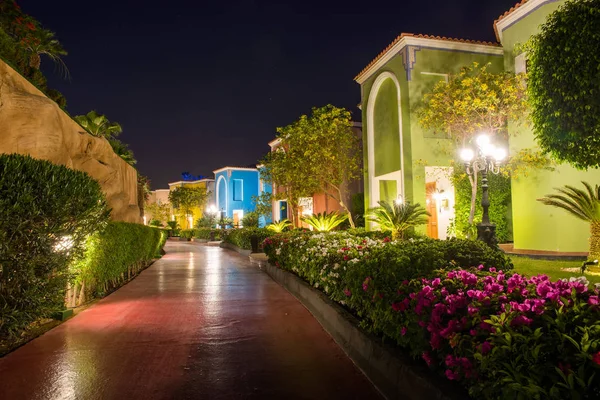 Colorful houses in Sharm El Sheikh — Stock Photo, Image