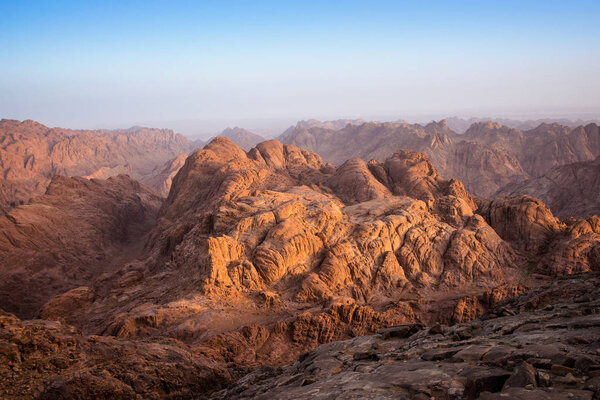 view from Mount Moses