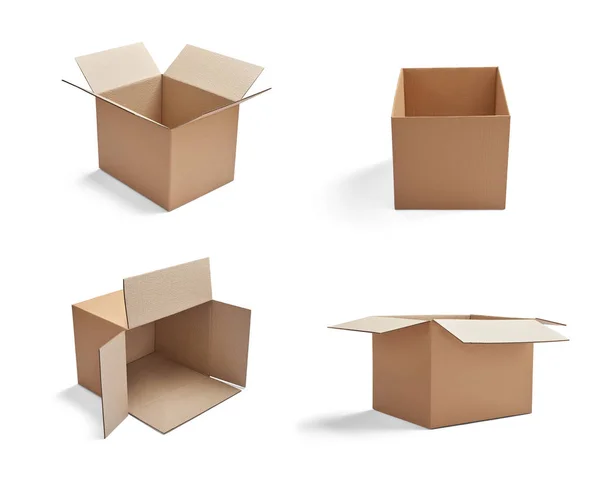 Box package delivery cardboard carton — Stock Photo, Image