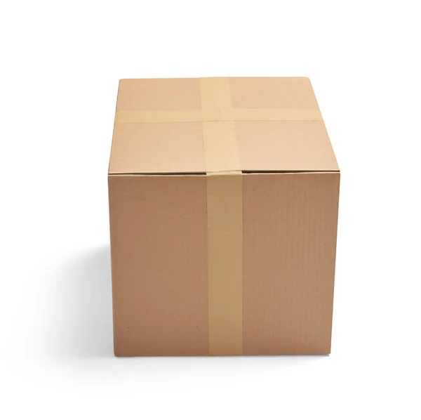 Doos pakketbezorging karton karton — Stockfoto