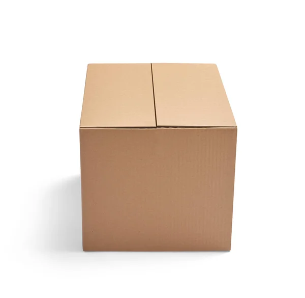 Box package delivery cardboard carton — Stock Photo, Image