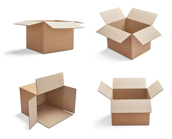 Kotak karton pengiriman paket — Stok Foto