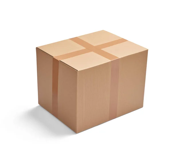 Box Paket Lieferung Karton — Stockfoto