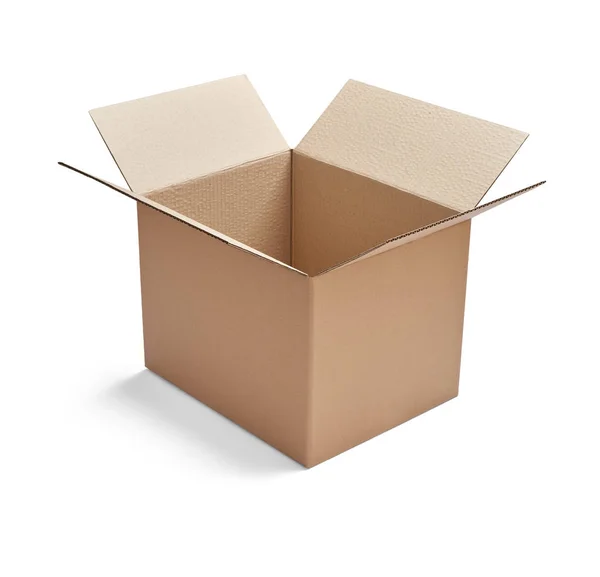 Box package delivery cardboard carton — Stock Photo, Image