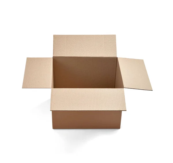 Box package delivery cardboard carton — Stock Photo, Image