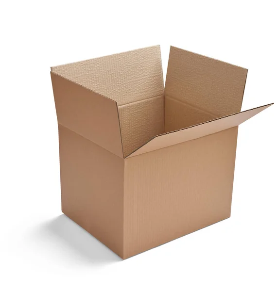 상자로 포장된 판지 상자 배달 — 스톡 사진