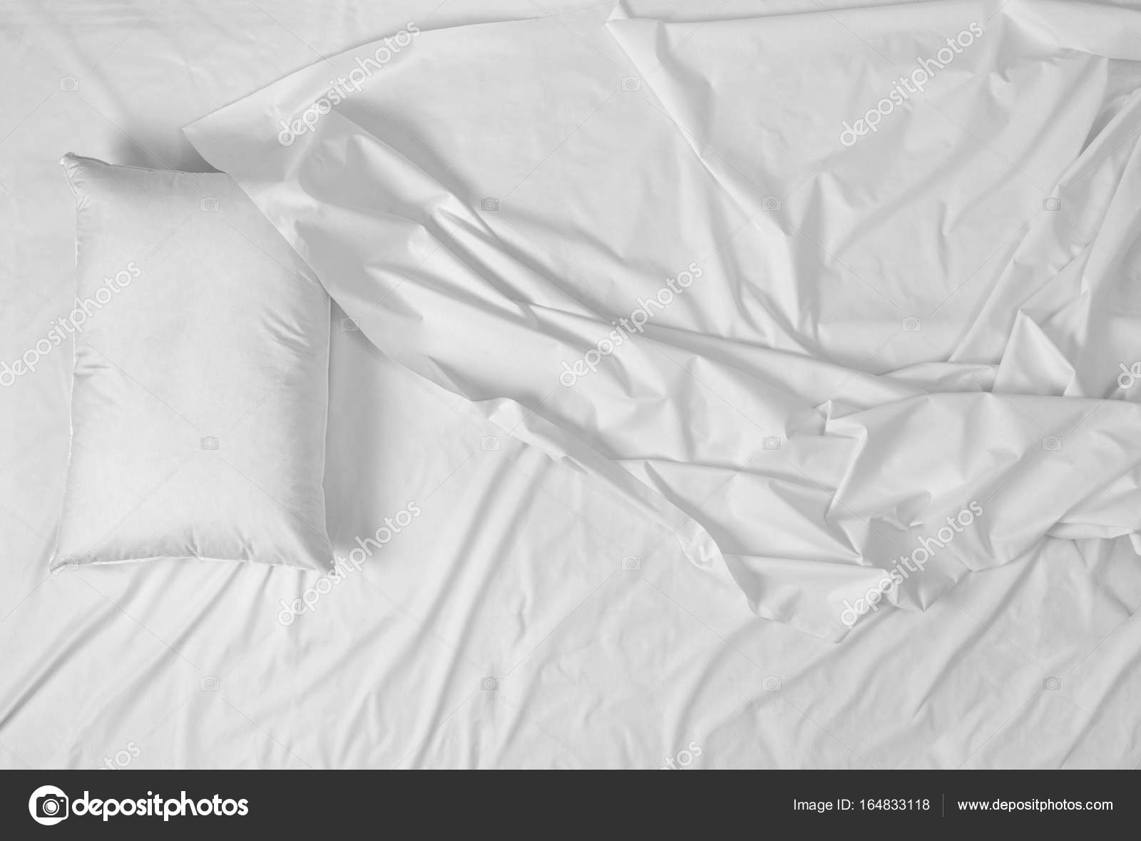 Close White Bedding Sheet Stock Photo by ©PicsFive 164833118