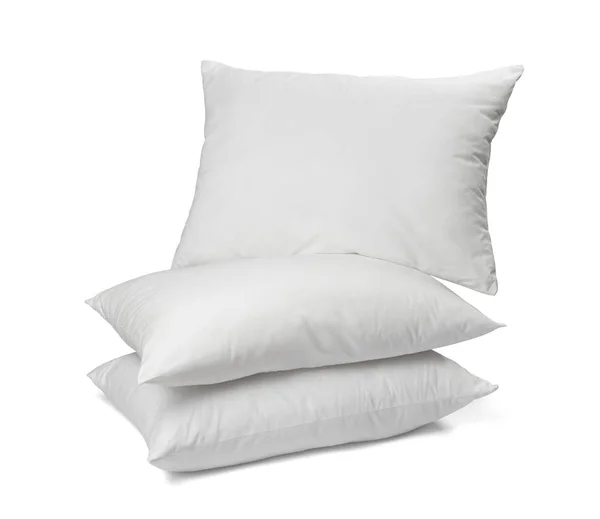 Fehér párna ágynemű alvás — Stock Fotó
