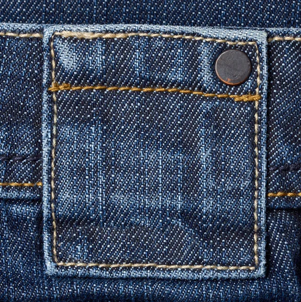 Jeans etiket giyim etiketi — Stok fotoğraf