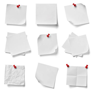 Not kağıt itme PIN mesajı