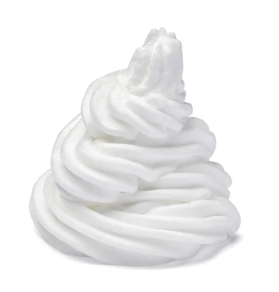 Whipped cream sweet food white — Stock Photo, Image