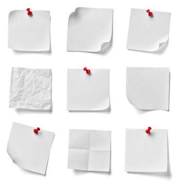 Not kağıt itme PIN mesajı