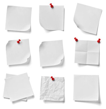 Not kağıt itme PIN mesajı