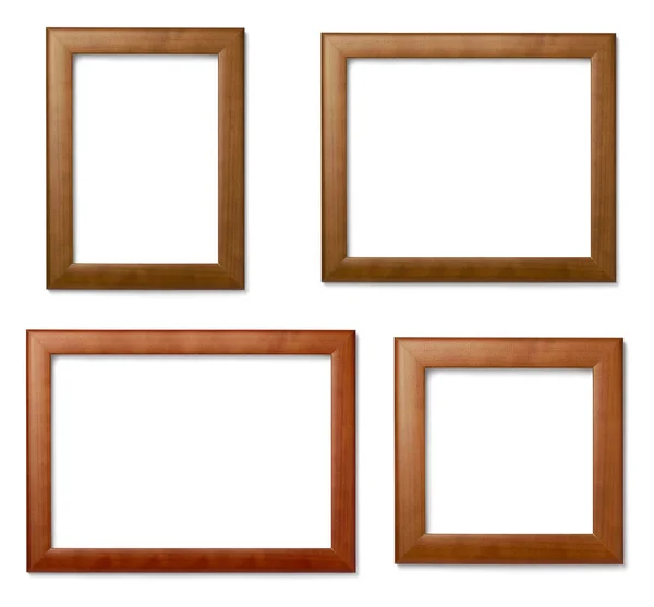 Vintage frame hout achtergrondafbeelding — Stockfoto