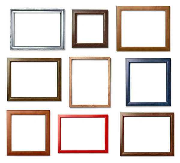 Vintage Frame Holz Hintergrundbild — Stockfoto