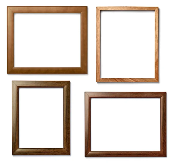 Vintage Frame Holz Hintergrundbild — Stockfoto