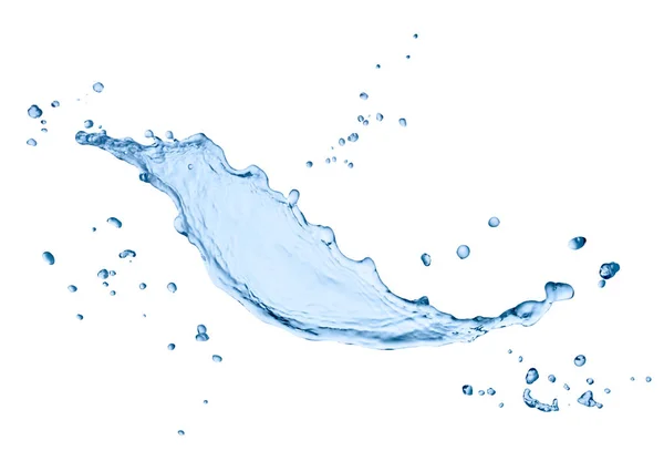 Líquido respingo de água — Fotografia de Stock