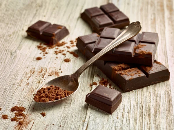 Chocolade zoet voedsel dessert — Stockfoto