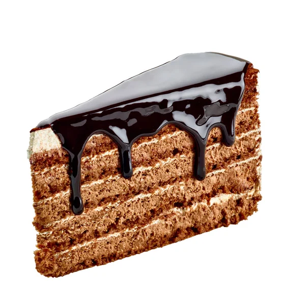 Bolo de chocolate sobremesa comida doce — Fotografia de Stock