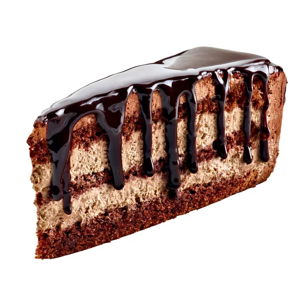 Bolo de chocolate sobremesa comida doce — Fotografia de Stock