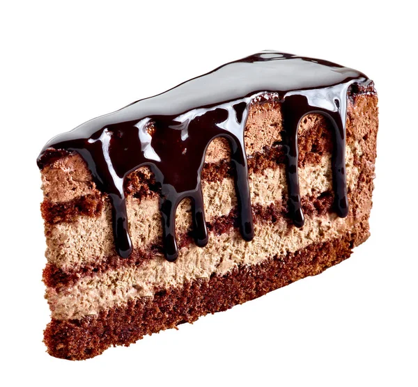 Bolo de chocolate sobremesa comida doce — Fotografia de Stock