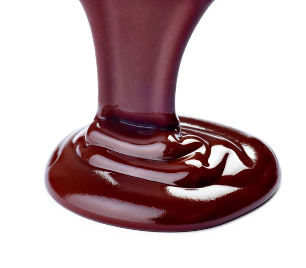 Chocolate syrup dessert food sweet — Stock Photo, Image