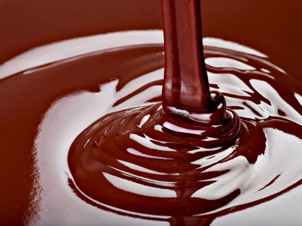 Chocolate jarabe postre alimentos dulces — Foto de Stock