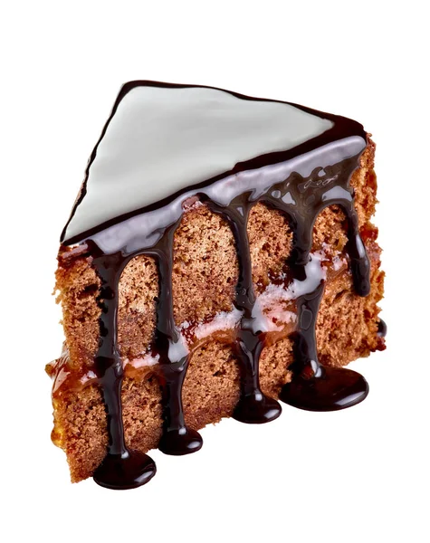 Sacher bolo sachertorte bolo sobremesa doce comida — Fotografia de Stock