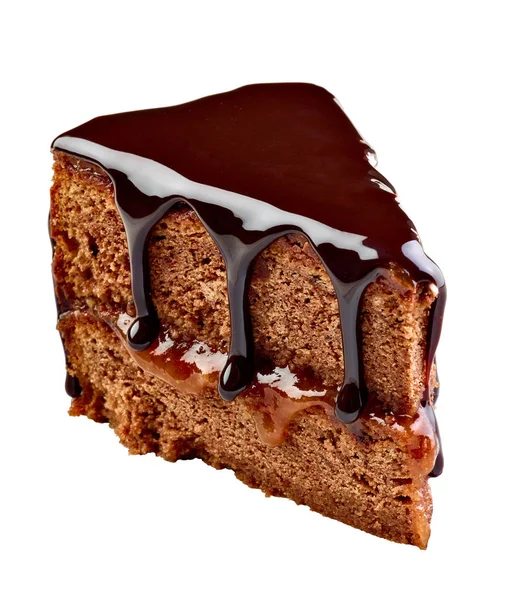 Sacher tarta sachertorte pastel postre dulces —  Fotos de Stock