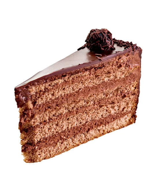 Schokoladenkuchen Dessert Süßspeise — Stockfoto