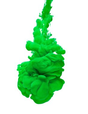 mavi renk boya mürekkep pigment sıçrama