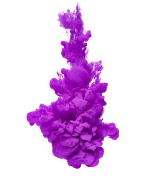mavi renk boya mürekkep pigment sıçrama
