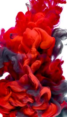 su renk sıvı kırmızı siyah boya