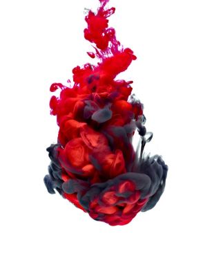 su renk sıvı kırmızı siyah boya