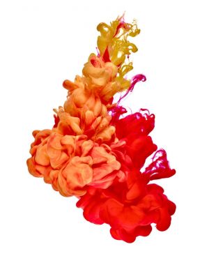 su renk sıvı kırmızı sarı boya