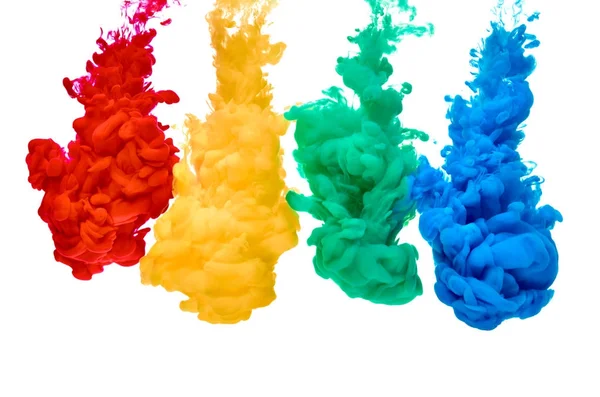 Close Paint Water — Stock Photo, Image