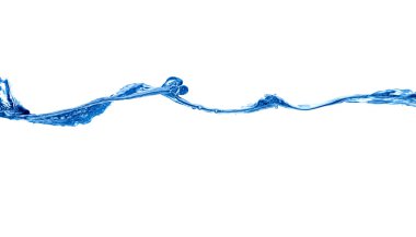 mavi su dalgası sıvı sıçrama içki