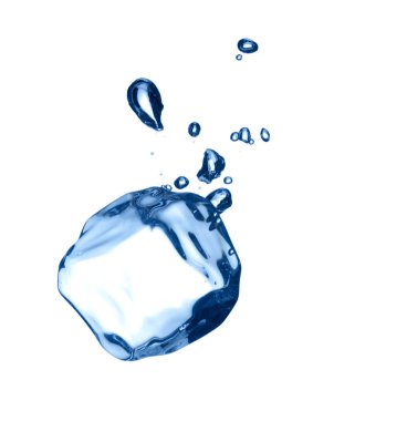buz küpü splash su soğuk