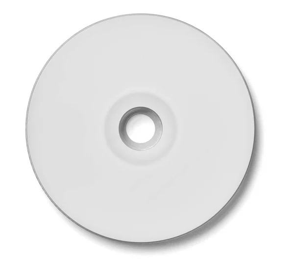 Cd dvd disco disco música de dados em branco — Fotografia de Stock