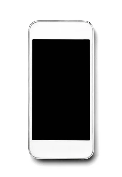 Teléfono móvil teléfono inteligente pantalla burla —  Fotos de Stock