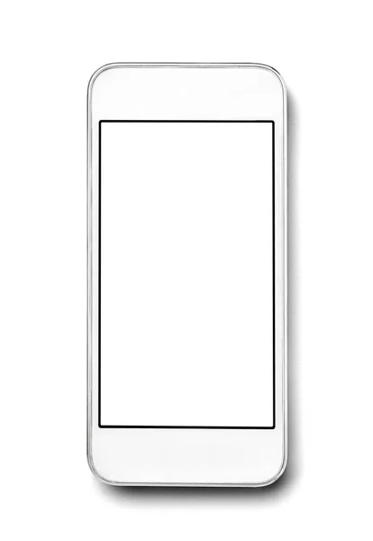 Mobile phone smartphone screen mock up — Stock Photo, Image