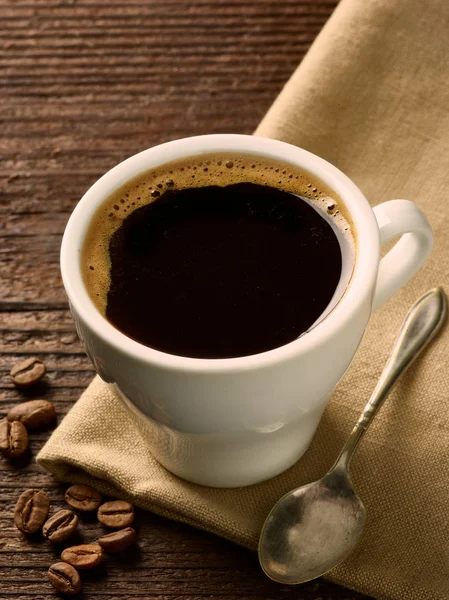 Hrnek na kávu pohár nápoj espresso café — Stock fotografie