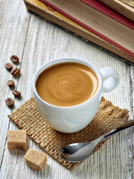 Kawiarnia Kawa kubek napój espresso — Zdjęcie stockowe